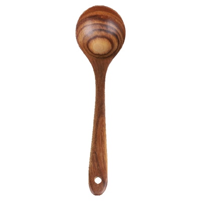 日式柚木家用汤勺粥勺