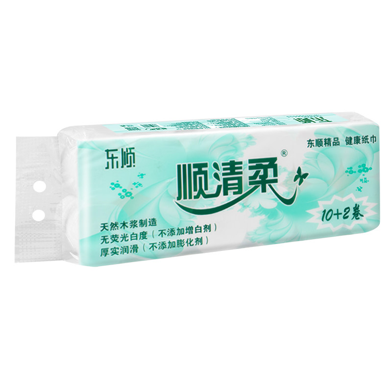 顺清柔母婴适用无芯5层加厚家用