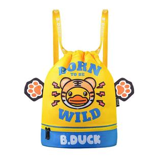 B.Duck游泳包干湿分离大容量收纳包防泼水双肩包新款时尚儿童泳包