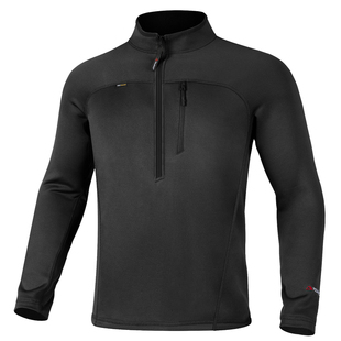 自由兵明戚Polartec抓绒衣男立领半拉链透气保暖轻量套头秋冬上衣