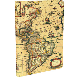 绝版正品paperblanks笔记本早期绘图古地图复刻版创意精美记事本