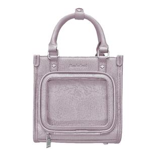 #双十一节日福袋#Baachoo原创学院缎面菱格痛包瑕疵B品超值#福袋#