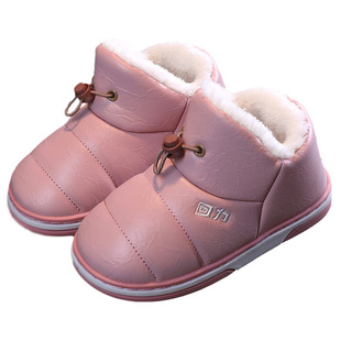 断码清仓回力儿童棉拖鞋居家用防水男童女童宝宝拖鞋包跟保暖防滑