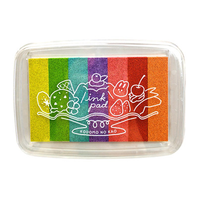 KODOMO限定布丁印台彩色拼色