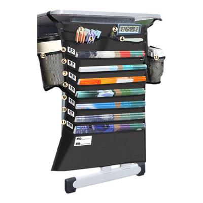 得力书袋课桌收纳学生挂书袋挂袋