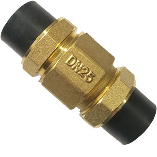 PPR止回阀 黄铜卧式立式止回阀  单向阀 水管管件配件pe止逆阀