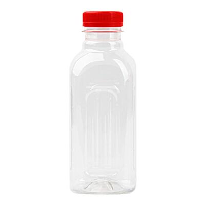 500ml透明塑料瓶子样品果汁