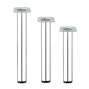 不锈钢桌脚可调节 家具支撑腿桌腿支架书桌餐桌电脑写字办公桌脚