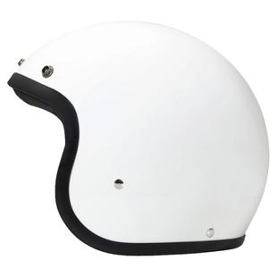 意大利DMD Retro复古半盔男户外骑行盔安全帽女头盔白