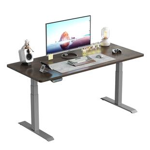 乐歌创作者双电机智能电动升降桌实木居家办公电脑桌书桌E5X/EM3