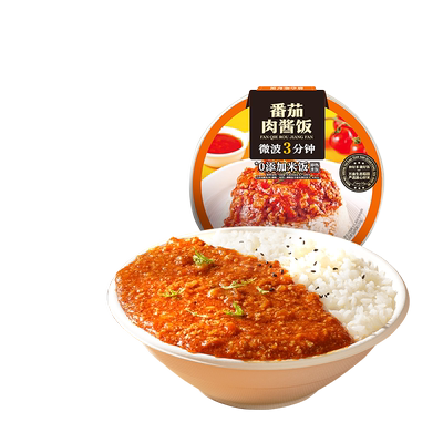 【2分钟加热即食】饭乎微波速食米饭煲仔饭方便速食食品非预制菜