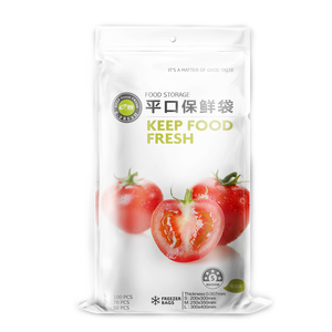 e鲜保鲜袋家用经济装加厚一次性冰箱食物食品保鲜手撕袋大中小号