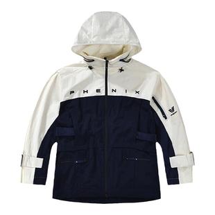 phenix菲尼克斯Miss白色防风衣外套女气性运动户外休闲春秋季上衣