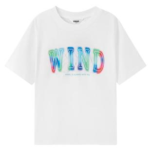 【全棉速干T】安奈儿童装男童女童短袖T恤2025夏新款运动透气