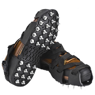 专业冰爪户外登山雪地防滑鞋套防滑钉简易冰上钓鱼冰抓雪爪钉子鞋