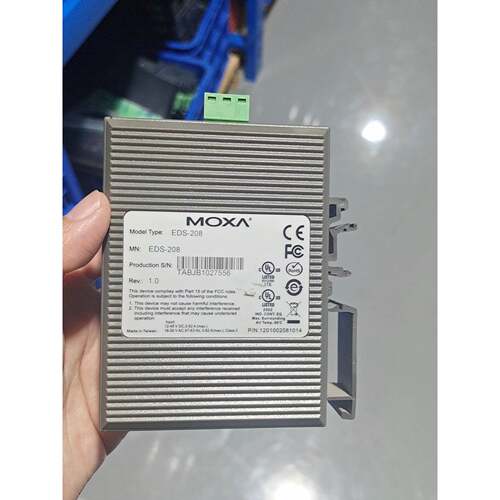 MOXA EDS-208工业交换机，8口千兆，件，成色还议价