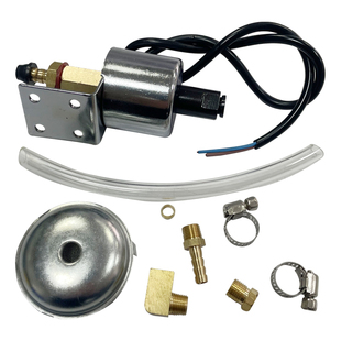 台湾机床配件统一明隆磨床电磁油泵110V220V电子自动供油抽油抽浦