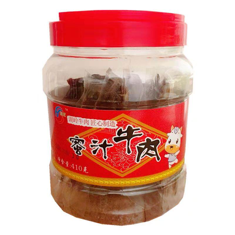 温州湖岭特产蜜汁牛肉干蜜汁牛腱子肉真空小包410g温州风味