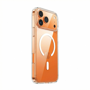适用苹果17ProMax手机壳透明iPhone16防摔新版Magsafe磁吸全包ip17超薄15pm保护套16plus巨好看高级感外壳por