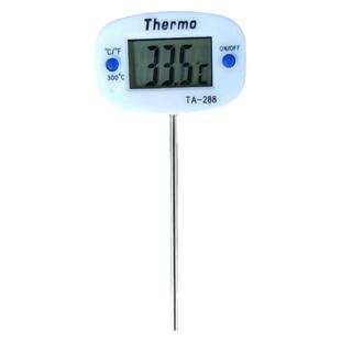 不锈钢插入针式厨房食品温度计家用液体奶粉水温测温计电子温度计