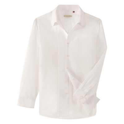 Acmecultum网眼八字领纯棉衬衫