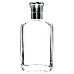 网红玻璃小酒瓶迷你 100ml25二两白酒样分装洋酒果酒扁方空瓶