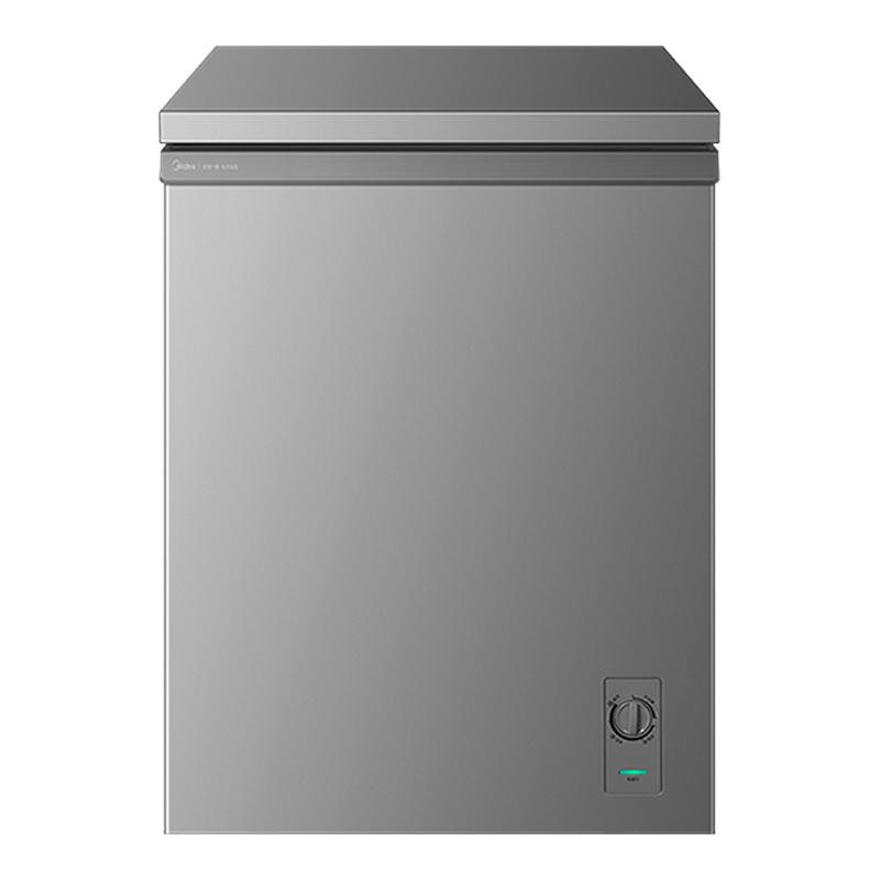 美的酷省电143L变频冰柜家用小型