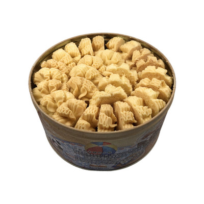 香港珍妮小熊曲奇纯奶油花礼盒装