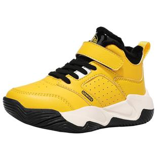 贵人鸟童鞋女童加绒保暖鞋2025冬季新款运动鞋大童男孩防滑老爹鞋