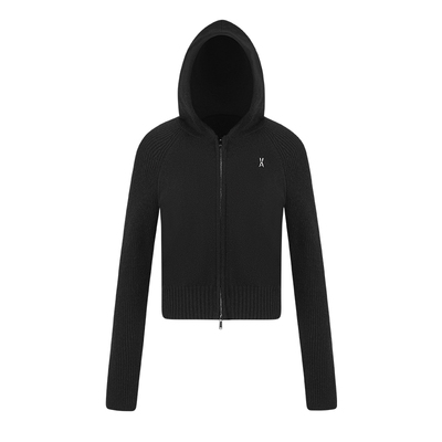 安欧兔【羊毛】针织开衫女