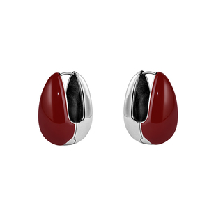 【新款】ARSIS流光云雾两戴耳扣红色珐琅耳饰大高级感耳钉耳环