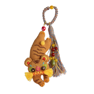 放羊班平安符刺绣手工diy材料包生肖马玩偶香囊包挂件送朋友礼物