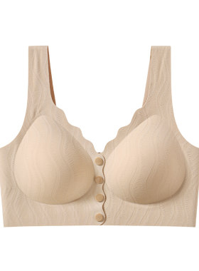 浪莎前扣哺乳内衣女孕妇文胸
