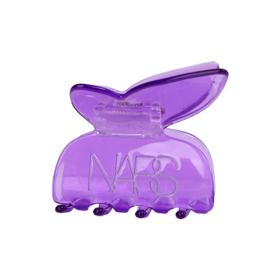 NARS娜斯紫色蝴蝶抓夹专柜赠品
