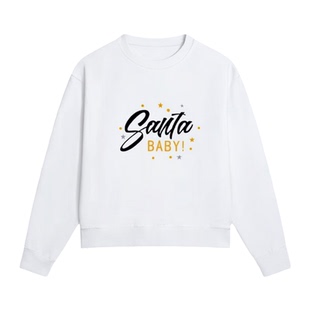 2026短款小个子高档卫衣女新款春秋圆领宽松上衣ins潮长袖女上衣