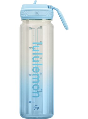 Back to Life 透明水瓶 710ml *带吸管丨lululemon丨LU9CSDS