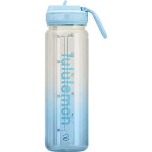 Back to Life 透明水瓶 710ml *带吸管丨lululemon丨LU9CSDS