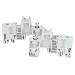 E/UK2终端固定件 端子固定件 三颗螺丝 C45 DZ47 导轨固定件 堵头