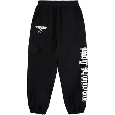 boylondon儿童宽松针织长裤