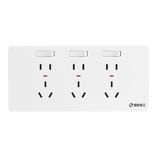 86型免布线拓展插座118型扩展插座带开关墙面固定延伸排插接线板