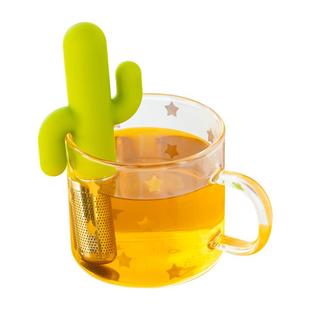 加拿大joie茶漏茶滤仙人掌泡茶神器茶叶过滤器办公室茶水分离可爱