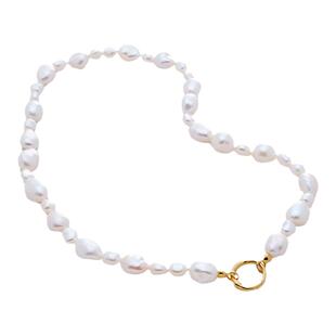 Monica Vinader莫妮卡项链Nura珊瑚珍珠项链女锁骨链设计感颈链