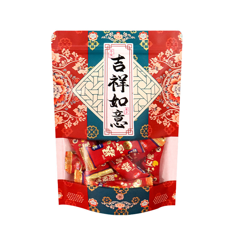 年货包装袋新年国风吉祥如意创意礼品袋/塑料袋