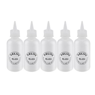 挤压式溶剂瓶带针头 酒精瓶洗板水瓶松香水瓶塑料瓶尖嘴空瓶50CC