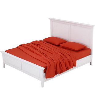 极有家纯棉高质量四件套轻奢高级感800根贡缎长绒棉定制床单床笠