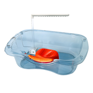 大容量泡头盆水循环洗头神器家用卧床平躺式头疗养发盆升级加热