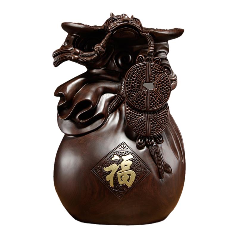 蝙蝠铜钱家居客厅寓意开业工艺品