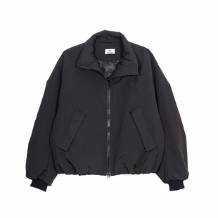 Hualun冬季潮牌帅气cleanfit短款羽绒服男款保暖轻薄白鸭绒外套男