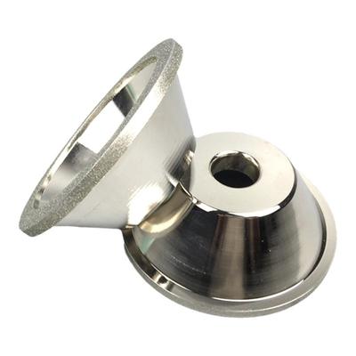 电镀碗型金刚石砂轮磨钨钢钻头