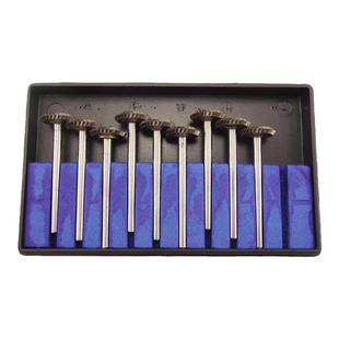 NHK钨钢打磨头磨棒金属玉石旋转锉T型锯片铣刀抛光3*12*1 1.5 2 3